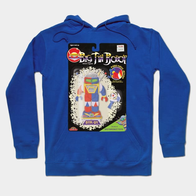 Big Tin Robot Retro Toy Series #01 Hoodie by Big Tin Robot Toys & Collectibles